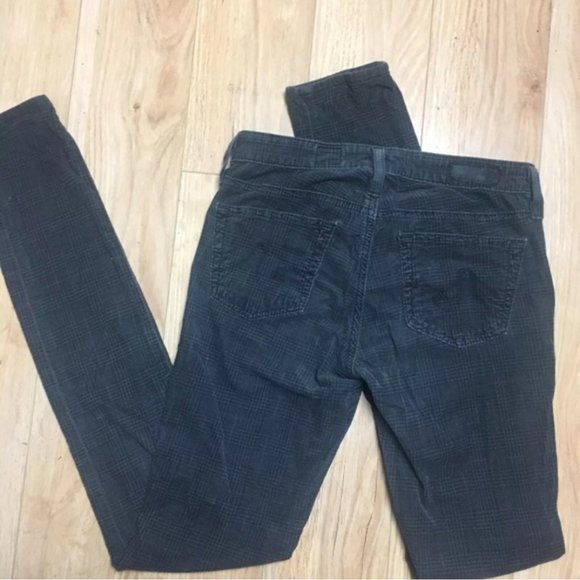 Adriano Goldschmied The Legging Skinny Plaid Pants - Picture 4 of 11